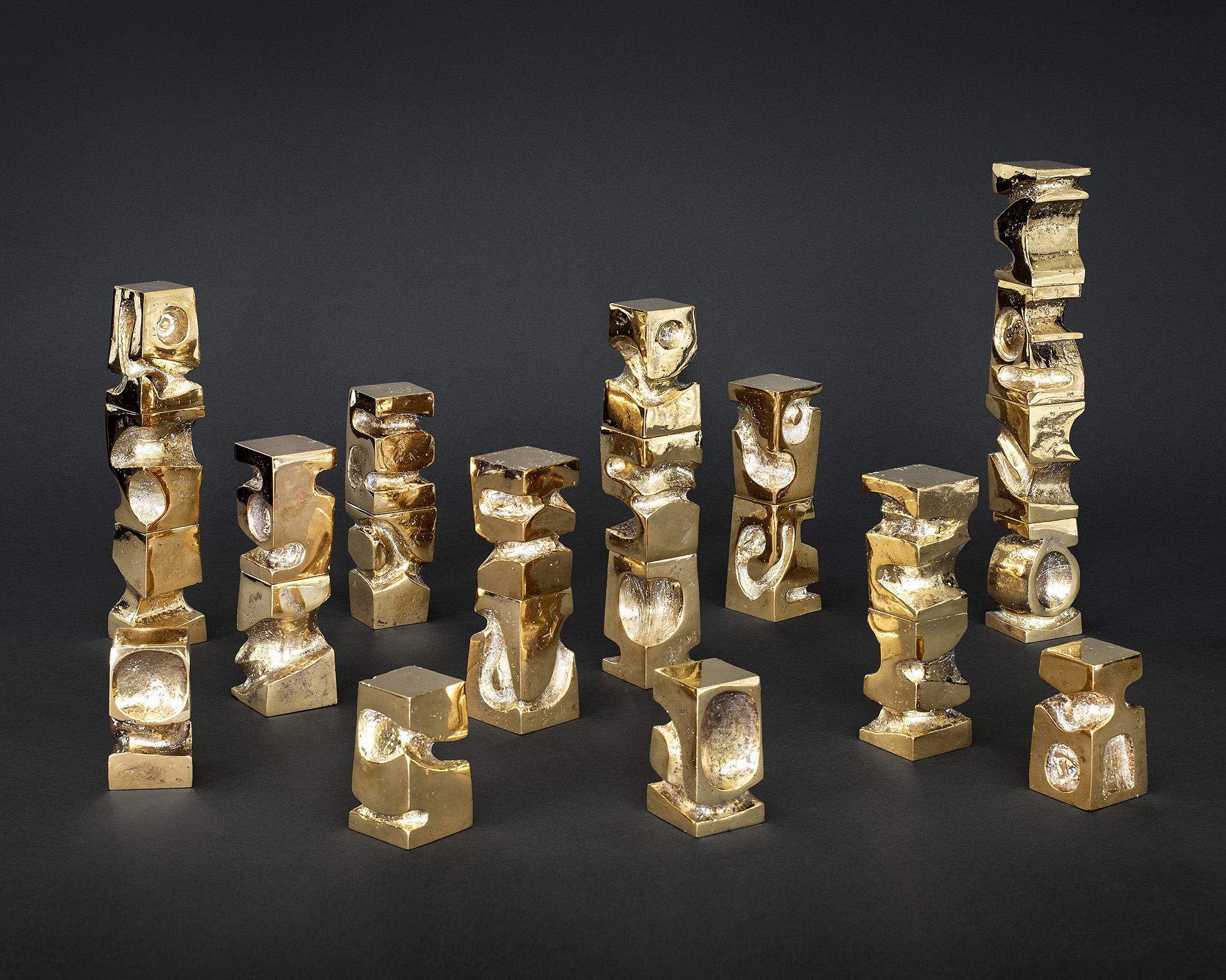 Bert De Leeuw — 1/24×23×22…×1 — bronzen editie